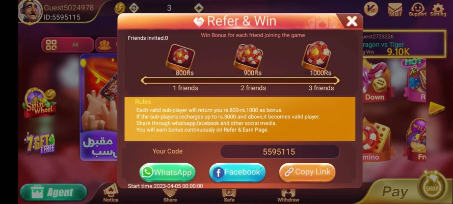 Dragon Tiger Club Game APK 1.544